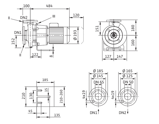 Насос Wilo BL 50/170-1,5/4 купить по цене 89713 руб.