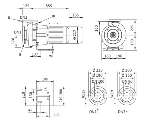 Насос Wilo BL 80/160-2,2/4 купить по цене 342335 руб.