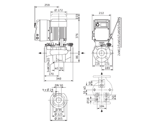 Насос Wilo IP-E 50/130-2,2/2 купить по цене "по запросу"