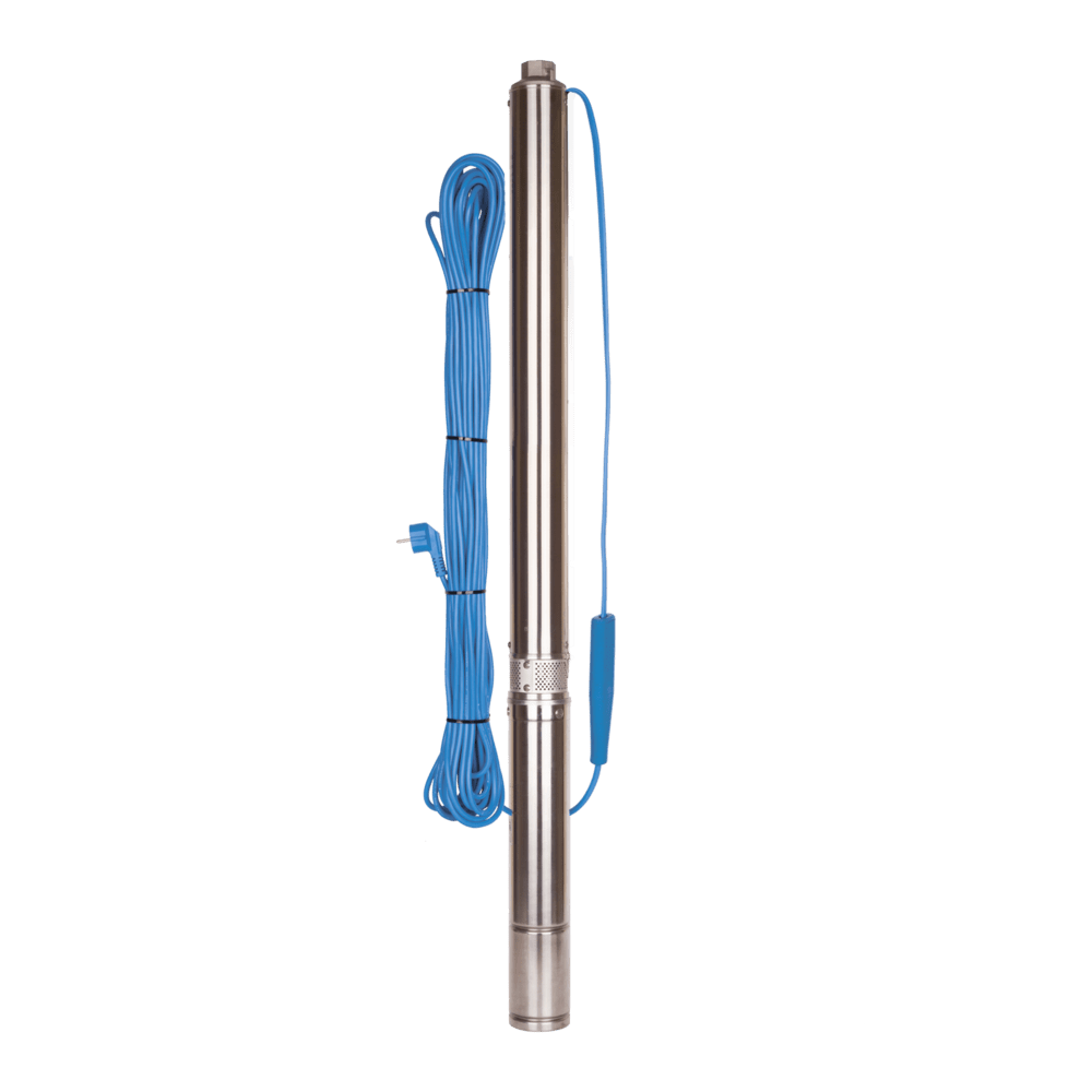 Насос скважинный Aquario ASP1E-75-75 (встр. конд., каб. 50м)