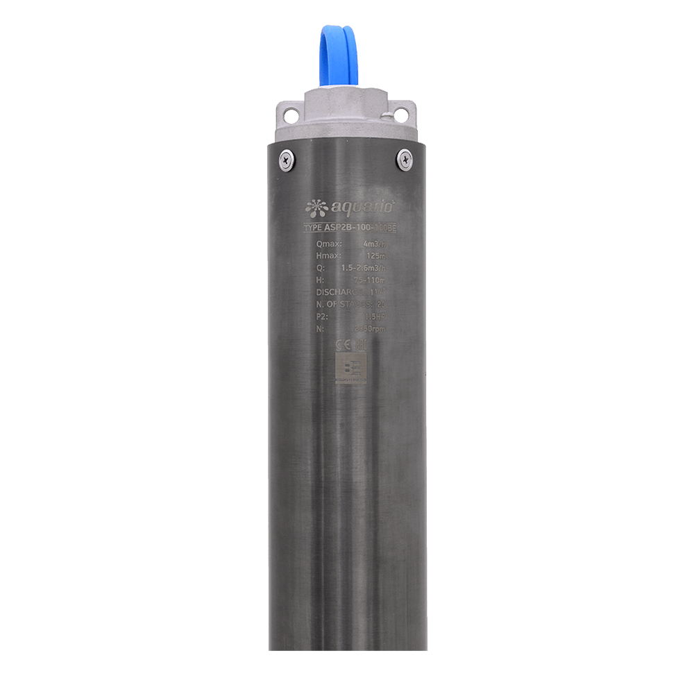 Насос скважинный Aquario ASP2B-100-100BE  (кабель 1.5м) оформить заказ с доставкой с ближайшего склада