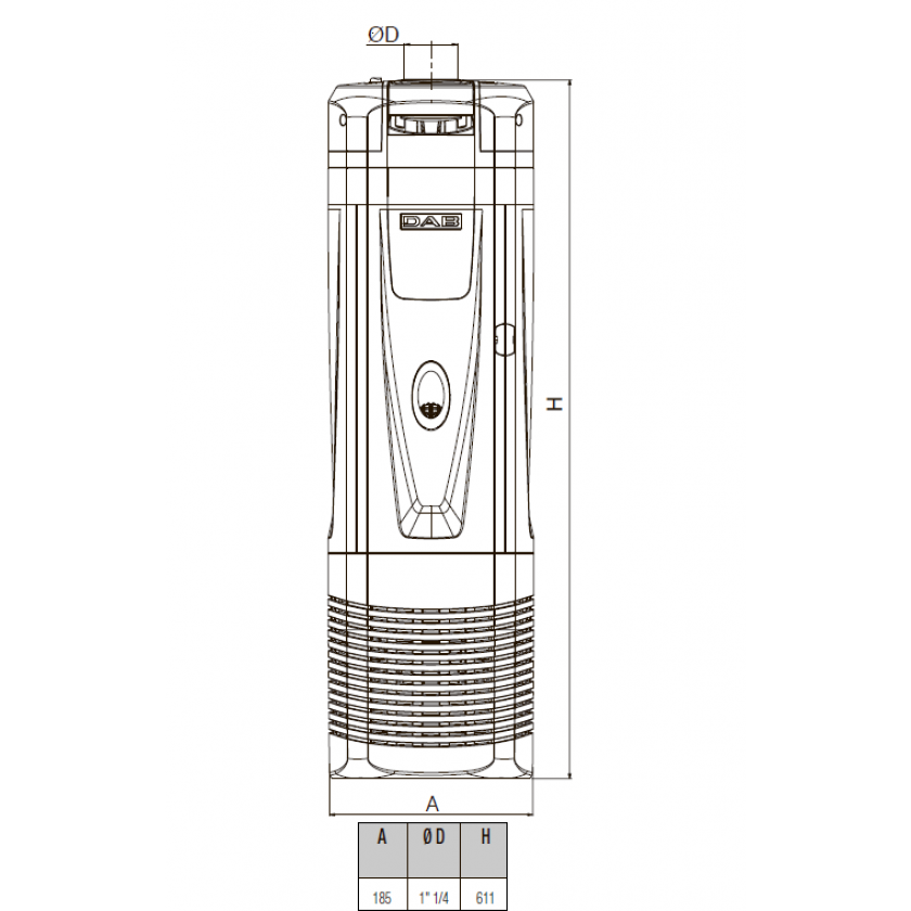 Насос колодезный DAB DTRON2 X 45/90 заказать со складов по всей России