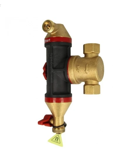Сепаратор воздуха и грязи Flamcovent Clean Smart Ру 3/4 латунь купить с доставкой по РФ