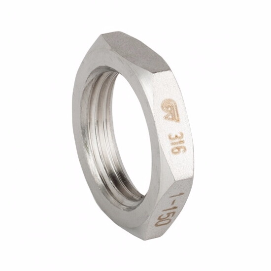 Контргайка GENEBRE 0312 06, DN025 (1"), PN20, корпус - AISI316 (CF8M), ВР