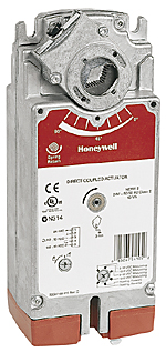 Привод Honeywell с возвратной пружиной, S=2 кв.м, 2-pt, 230Vac
