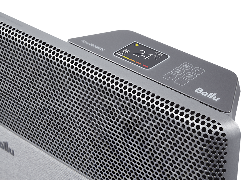 Конвектор электрический Ballu Apollo digital INVERTER Moon Gray BEC/ATI-2001 оформить заказ с доставкой с ближайшего склада