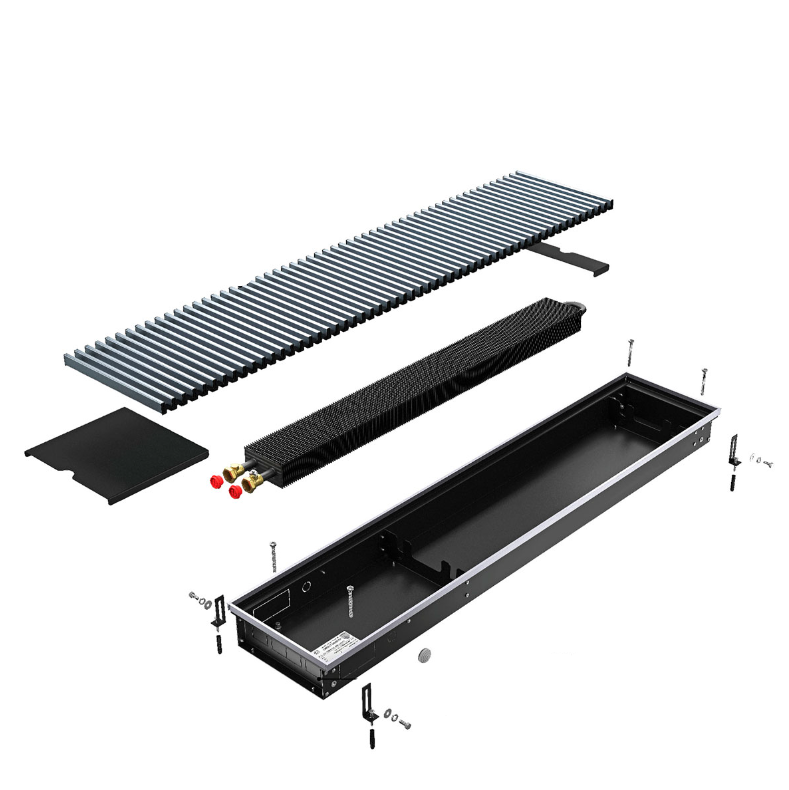 Конвектор внутрипольный Royal Thermo ATRIUM-110/250/1000-DG-U-NA заказать со складов по всей России