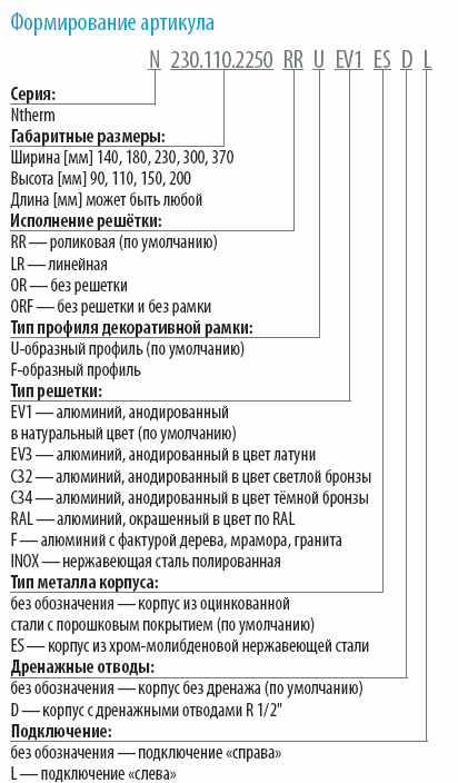 Конвектор Varmann б/вент.Ntherm N 300.90.1800 RR U EV1 купить по цене "по запросу"