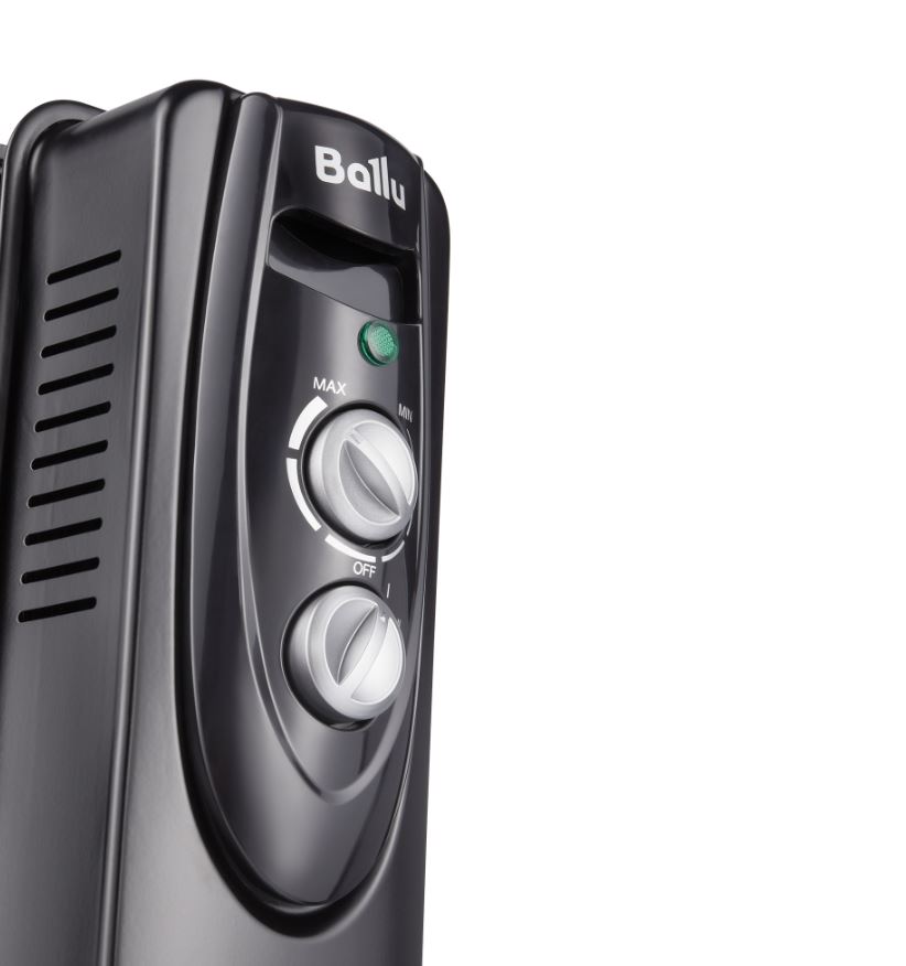 Радиатор масляный Ballu Classic black BOH/CL-11BRN 2200 (11 секций) купить по цене 6190 руб.