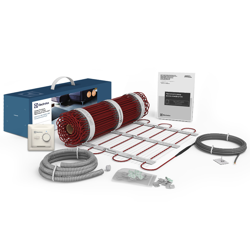 Мат ELECTROLUX EEFM 2-180-5 (комплект теплого пола c терморегулятором)