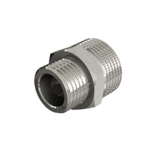 Ниппель НН, 1", 1 1/4", TIN латунь, переходной ELSEN