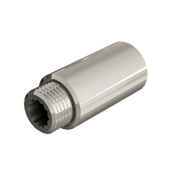 Удлинитель НВ, 1/2", 1/2", 40, TIN латунь