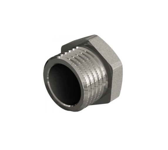 Заглушка Н, 3/4", TIN латунь ELSEN