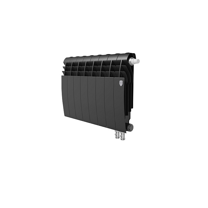 Радиатор Royal Thermo BiLiner 350 /Noir Sable VR - 8 секций купить с доставкой по РФ