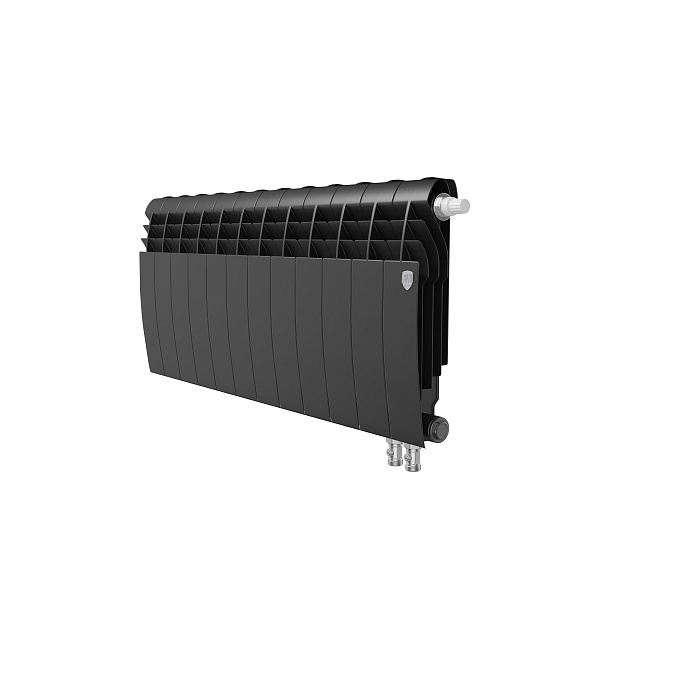 Радиатор Royal Thermo BiLiner 350 /Noir Sable VR - 12 секций купить с доставкой по РФ