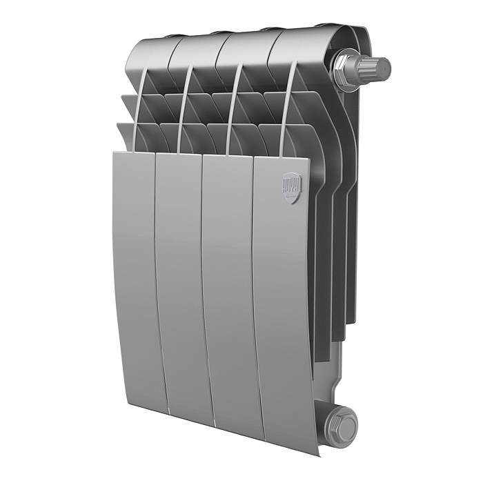 Радиатор Royal Thermo BiLiner 350 /Silver Satin VDR - 4 секции