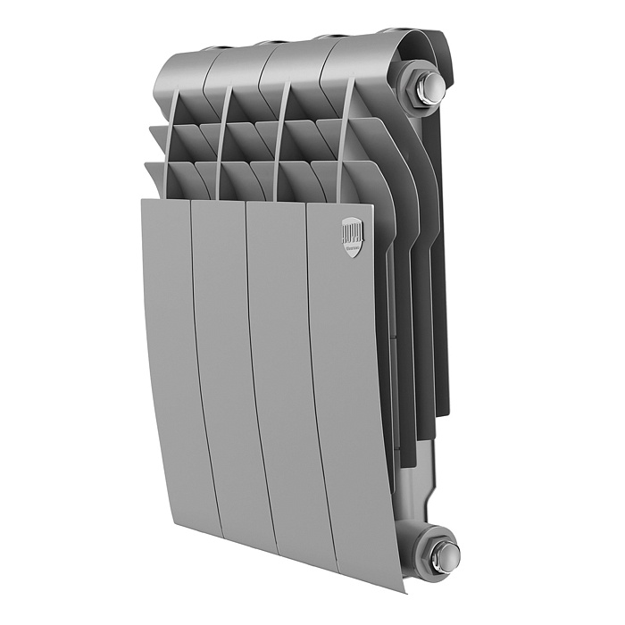 Радиатор Royal Thermo BiLiner 350 /Silver Satin - 4 секции