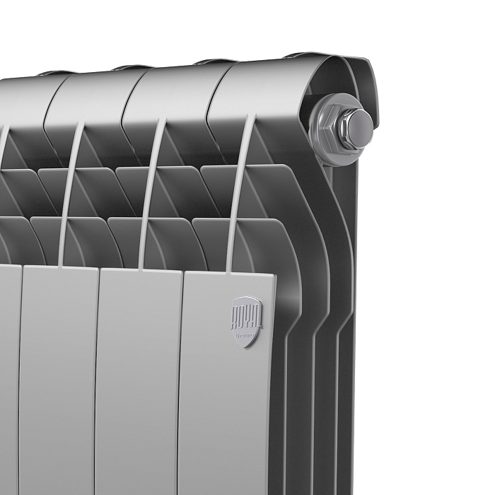 Радиатор Royal Thermo BiLiner 350 /Silver Satin - 4 секции заказать со складов по всей России