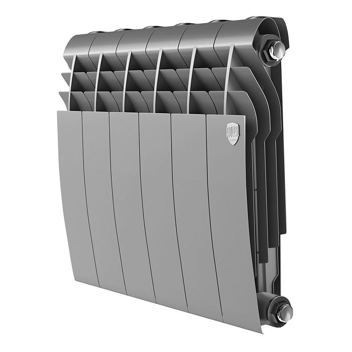 Радиатор Royal Thermo BiLiner 350/Silver Satin - 6 секций