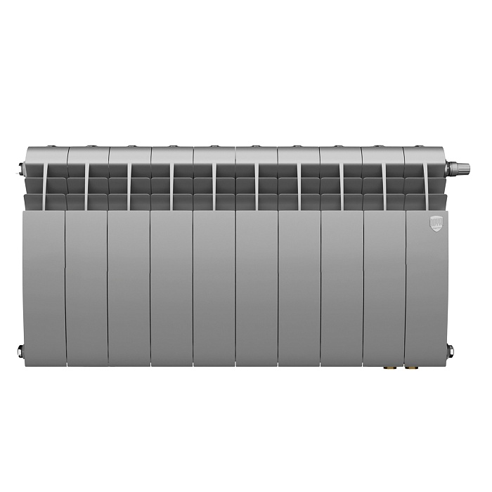 ROYAL THERMO Радиатор BiLiner 350 /Silver Satin VDR - 10 секций купить с доставкой по РФ