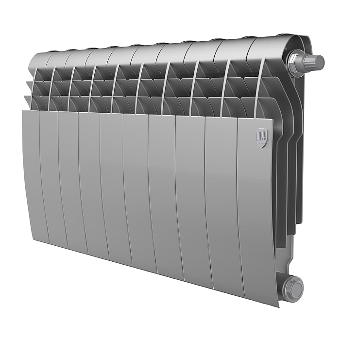 ROYAL THERMO Радиатор BiLiner 350 /Silver Satin VDR - 10 секций заказать со складов по всей России