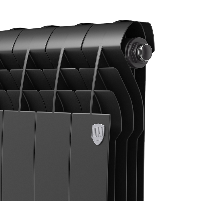 Радиатор Royal Thermo BILINER 500/NoirSable - 8 секций оформить заказ с доставкой с ближайшего склада