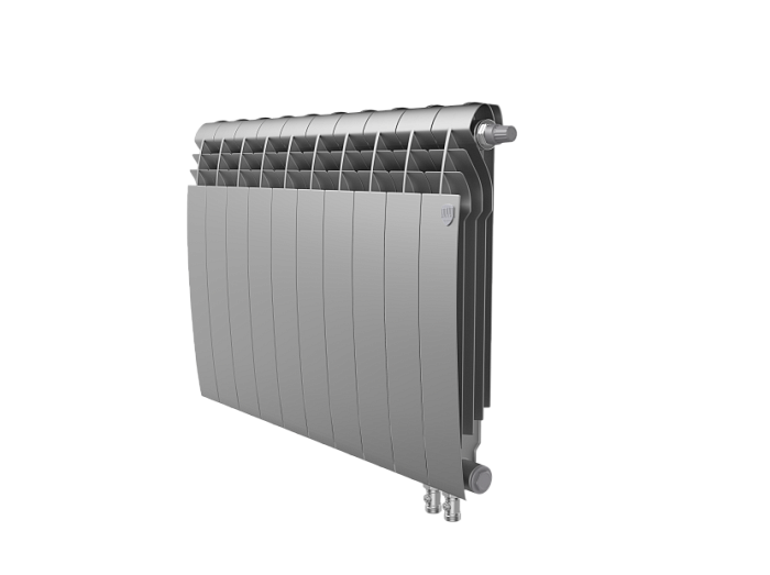 Радиатор Royal Thermo BiLiner 500 /Silver Satin VR - 10 секций