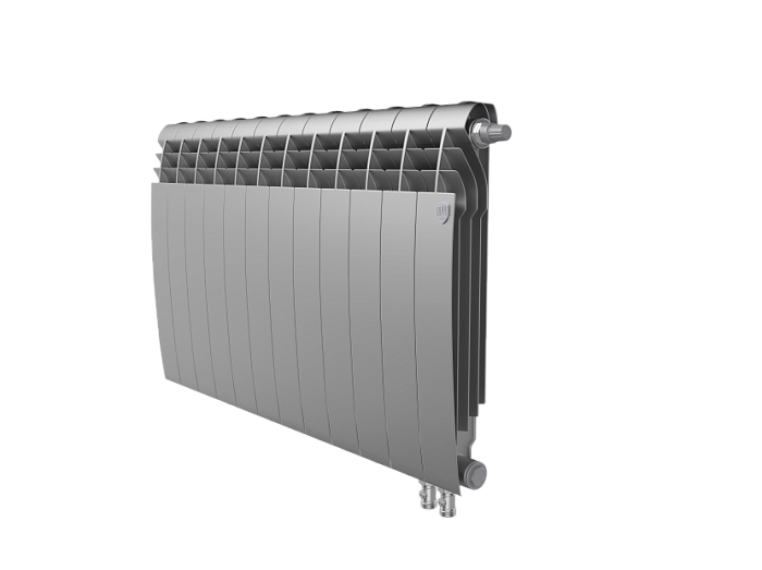 Радиатор Royal Thermo BiLiner 500 /Silver Satin VR - 12 секций