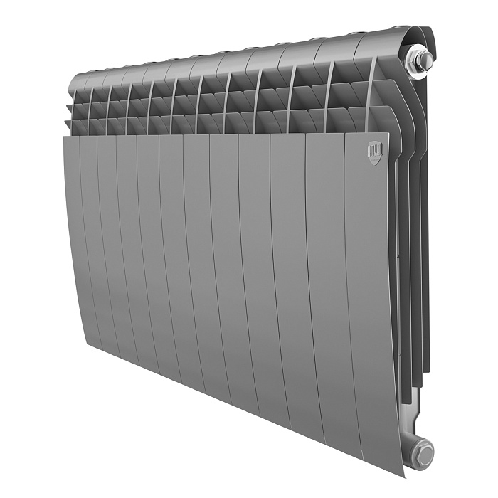 Радиатор Royal Thermo BILINER 500/Silver Satin - 12 секций