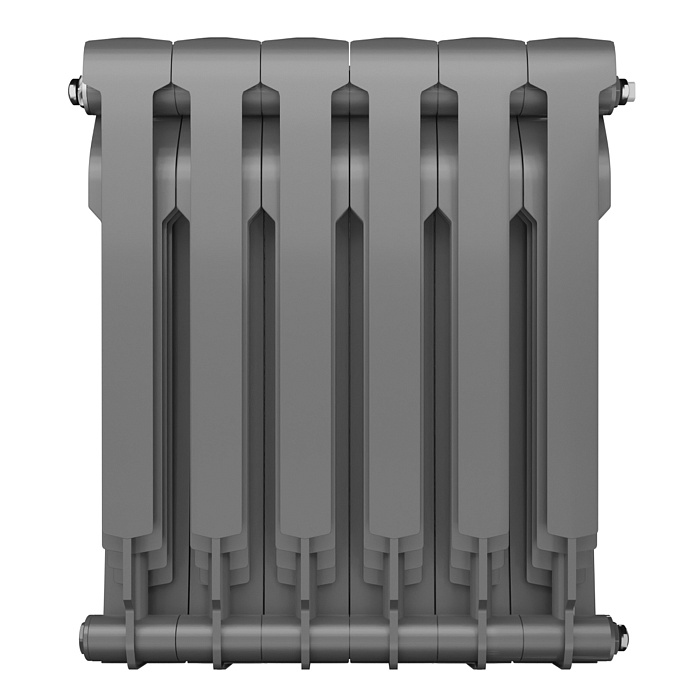 Радиатор Royal Thermo BiLiner 500/Silver Satin - 6 секций купить по цене 7380 руб.