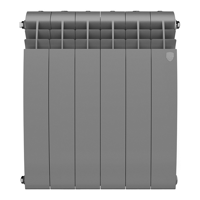 Радиатор Royal Thermo BiLiner 500/Silver Satin - 6 секций
