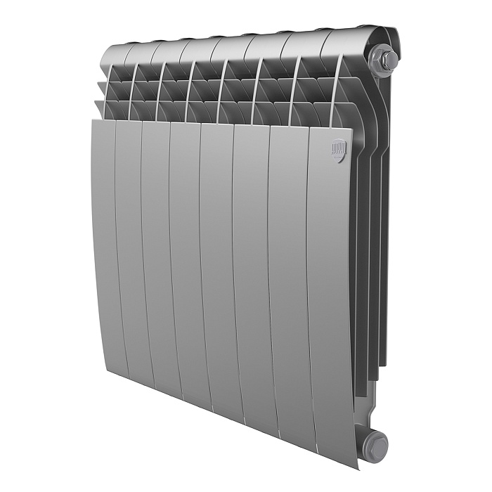Радиатор Royal Thermo BiLiner 500/Silver Satin - 8 секций