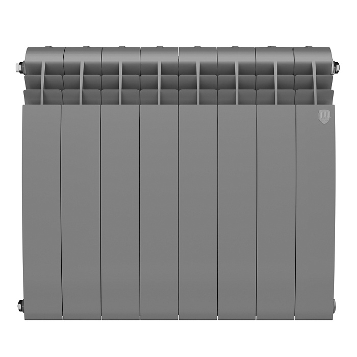 Радиатор Royal Thermo BiLiner 500/Silver Satin - 8 секций оформить заказ с доставкой с ближайшего склада
