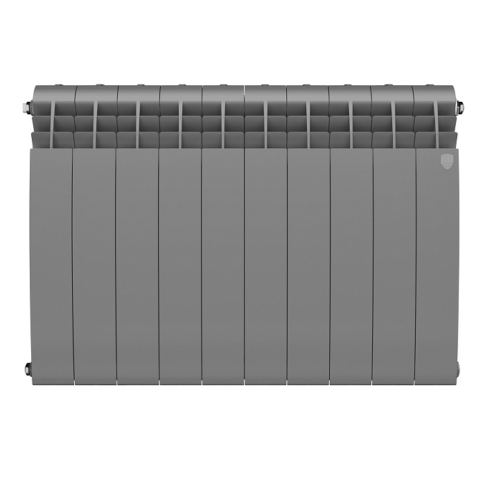 Радиатор Royal Thermo BiLiner 500/Silver Satin - 10 секций оформить заказ с доставкой с ближайшего склада