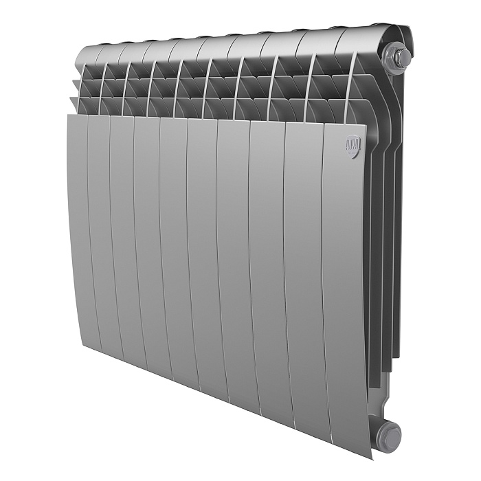 Радиатор Royal Thermo BiLiner 500/Silver Satin - 10 секций купить с доставкой по РФ