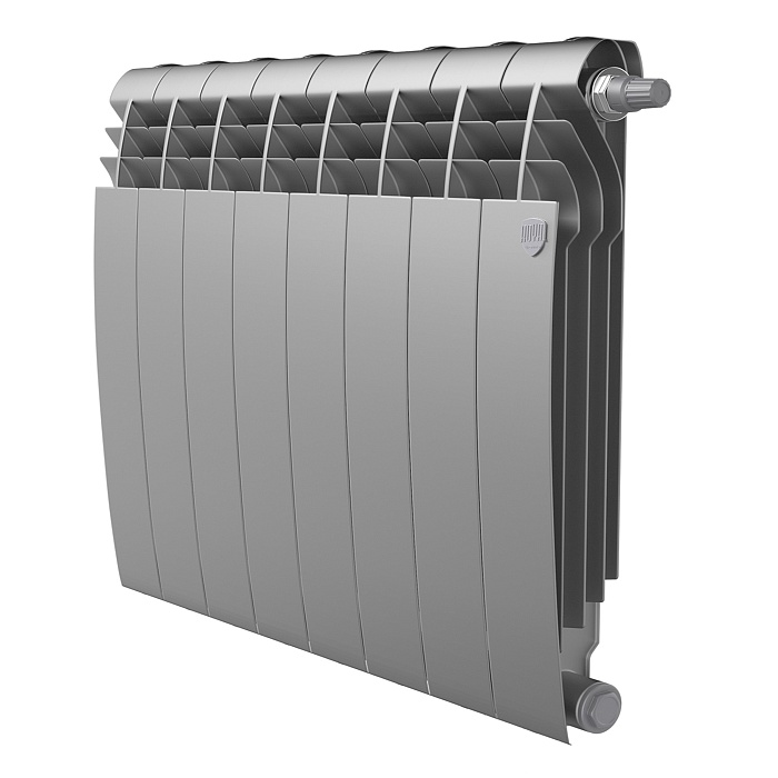 Радиатор Royal Thermo BiLiner 500 /Silver Satin VDR - 8 секций