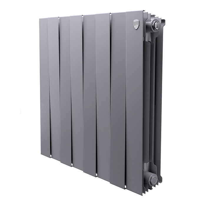 Радиатор  Royal Thermo PianoForte 500/Silver Satin - 8 секций заказать со складов по всей России