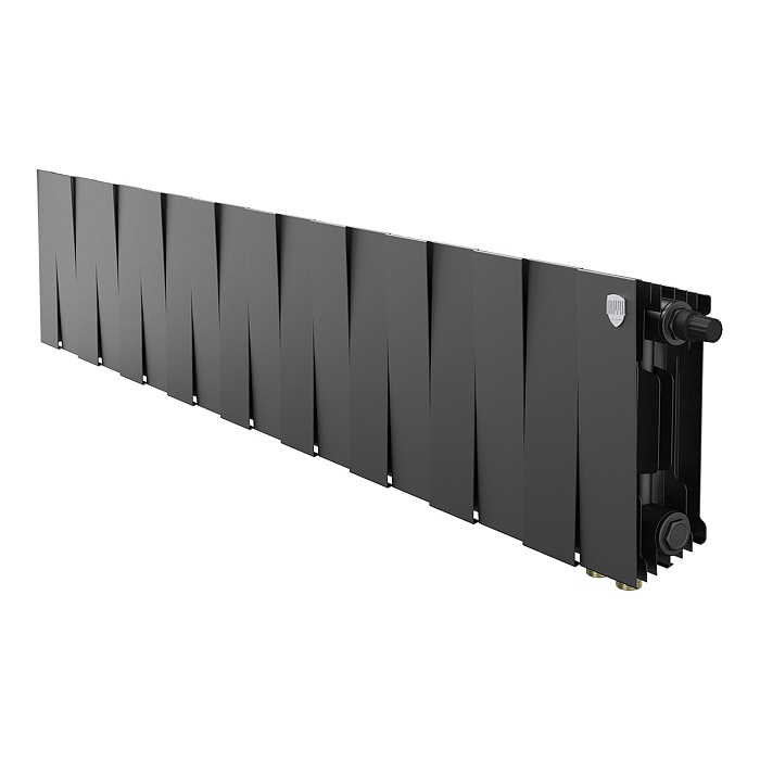 Биметаллический радиатор Royal Thermo PianoForte 200 /Noir Sable - 18 секций