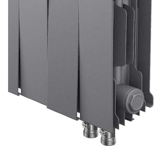 Радиатор Pianoforte Royal Thermo 200 /Silver Satin - 20 секций купить по цене 28382 руб.