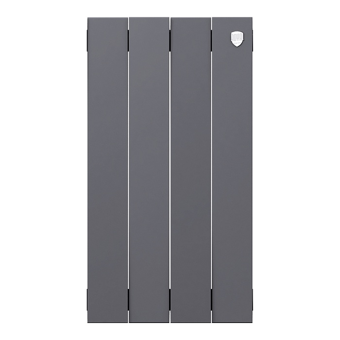 Радиатор Royal Thermo PIANOFORTE 500/Silver Satin - 4 секции купить по цене 6880 руб.