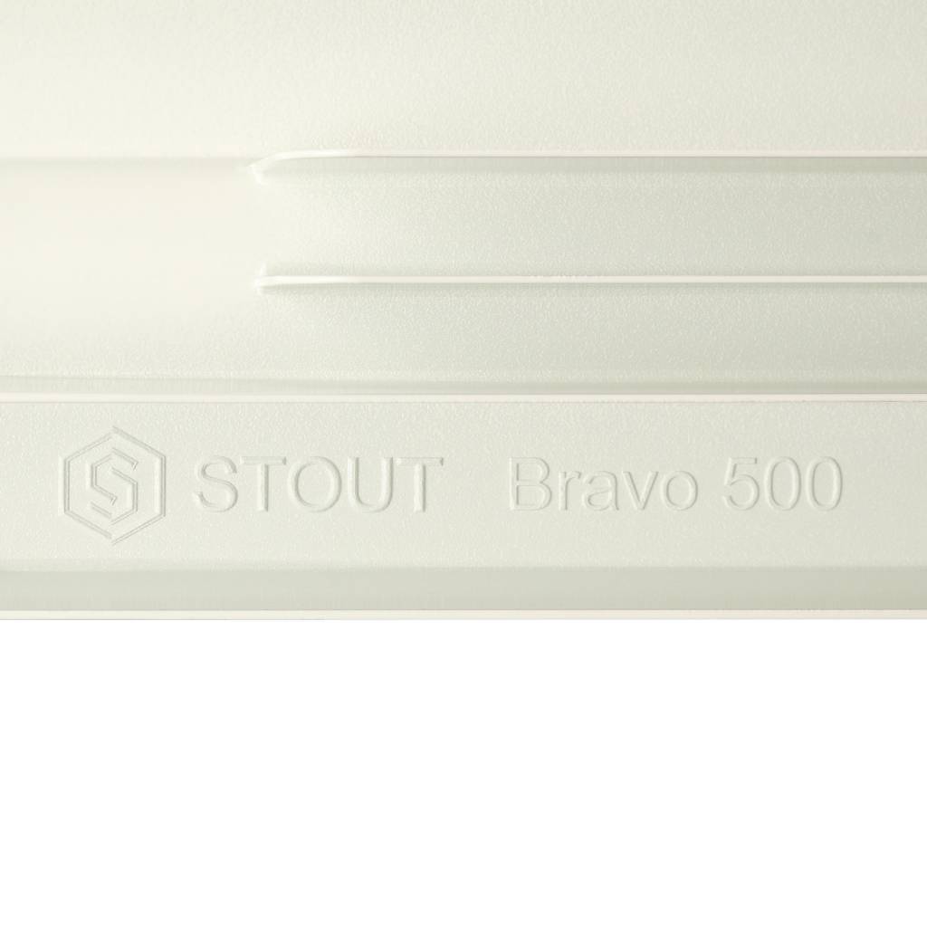 Радиатор алюминиевый Stout Bravo SRA-0110-050014 500/80/14 заказать со складов по всей России