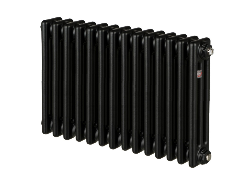 Радиатор стальной трубчатый Zehnder Charleston 3057/14 №1270 3/4 RAL 9017 matt/9217