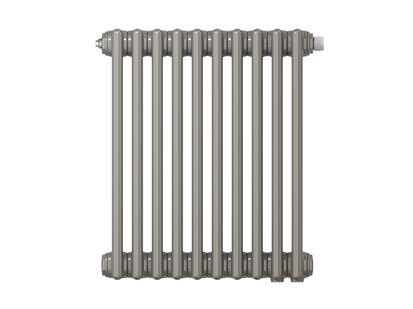 Радиатор трубчатый Zehnder Charleston Retrofit 3057, 12 сек.1/2 ниж.подк. 0325 TL (кроншт.в компл)