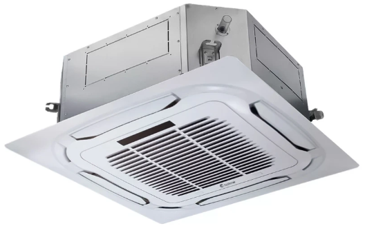 SYSCOOL коммерческая сплит-система SYSCOOL CASSETTE 36 EVO HP Q, кассетный/SYSCOOL OUTDOOR 36 EVO HP Q, универсальный