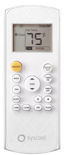 Сплит-система SYSCOOL WALL SMART 07 HP Q/SYSCOOL WALL OUT 07 HP Q купить по цене 28644 руб.