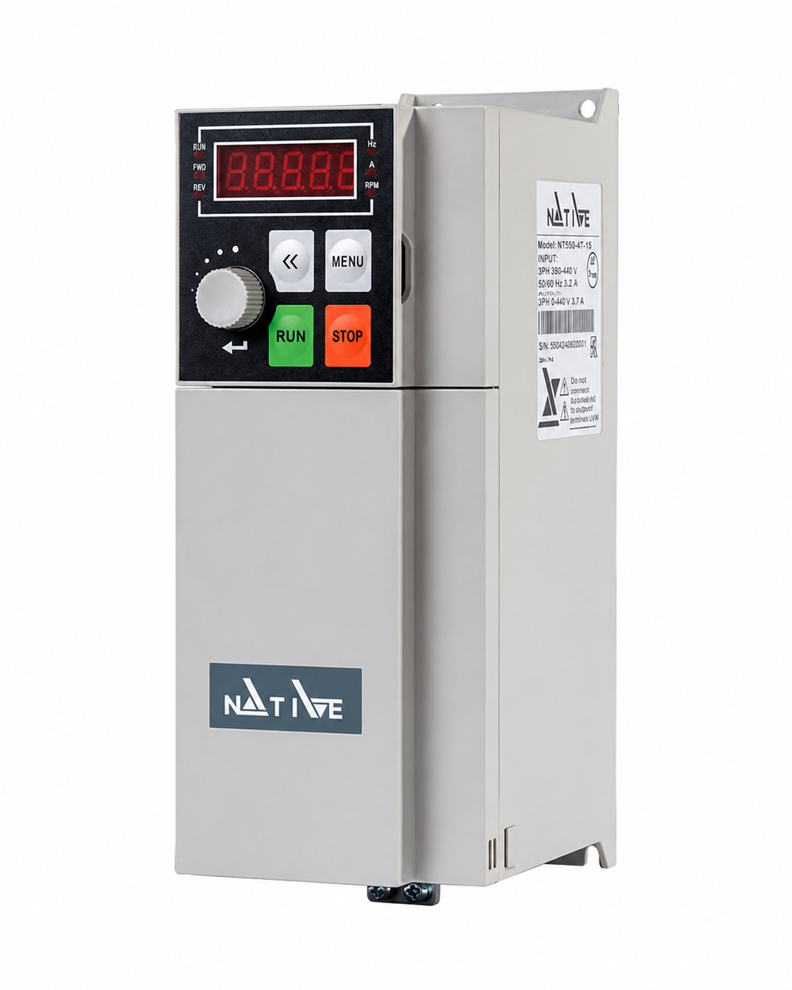 Частотный преобразователь Native NFD 4KW 3X380-480V IP20 V2