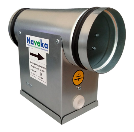 Воздухонагреватель электрический E 0.5-100 (220В, 2,3А) NAVEKA