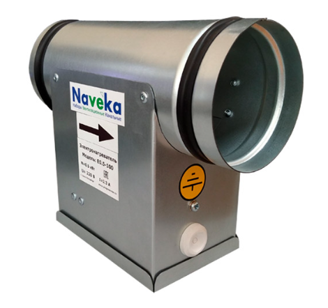 Воздухонагреватель электрический E 0.5-125 (220В, 2,3А) NAVEKA