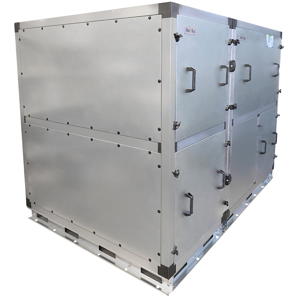 Установка вентиляционная приточно-вытяжная Node3-5500(50c)/RR,VEC(B500),E13.5 Vertical с БЕЛЫМ пультом TS4w