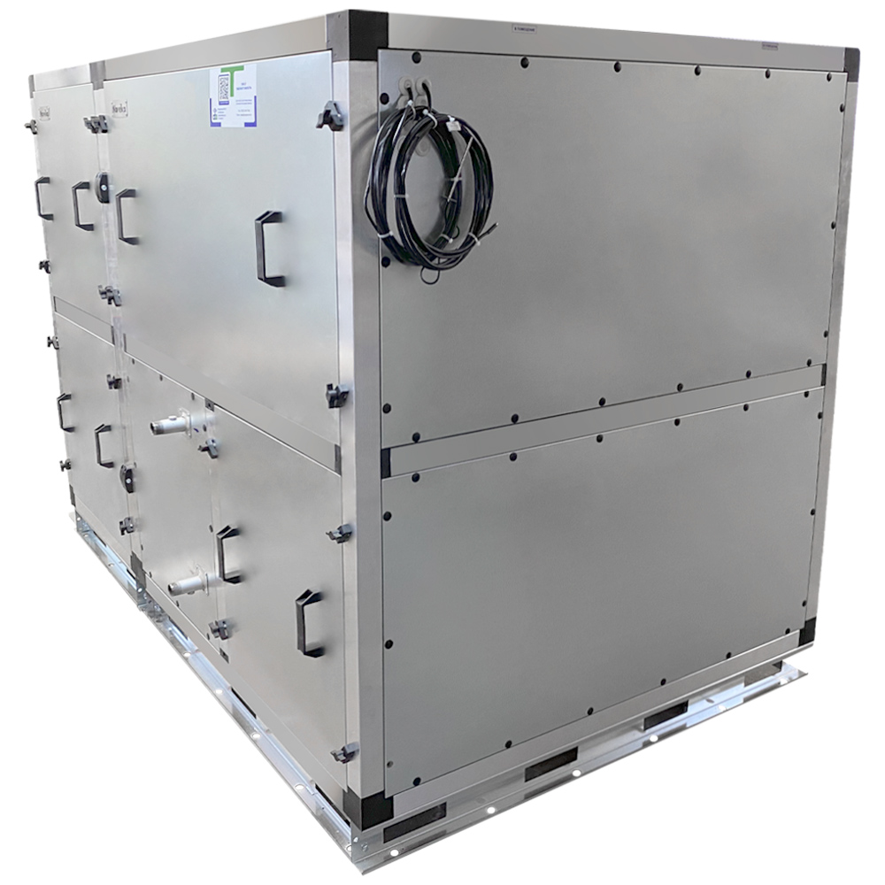 Установка вентиляционная приточно-вытяжная Node3-4000(50c)/RR,VEC(B355),W2 Vertical с БЕЛЫМ пультом TS4w